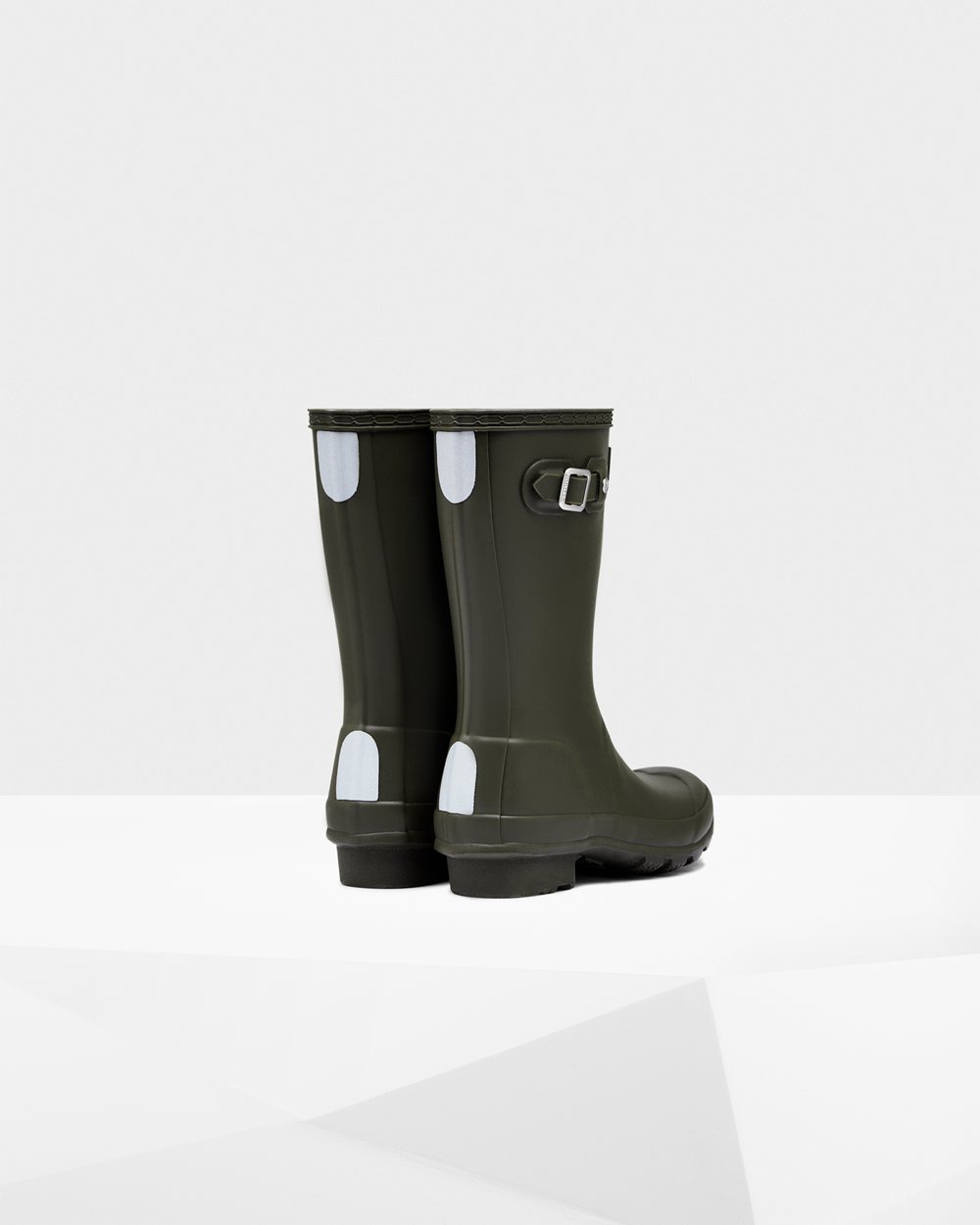 Kids Hunter Original Big - Rain Boots Dark Olive - 1932-YBTHN